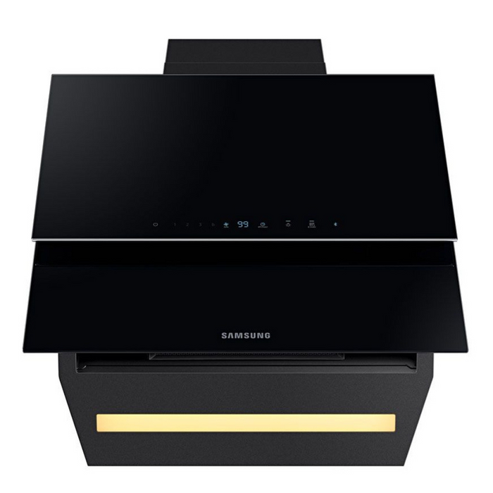 Samsung NK24N9804VB/UR 60cm Angled Wall Hood Black Digiland Outlet Store