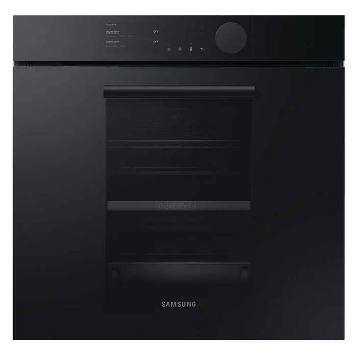 Samsung NV75T9979CD/EE Infinite Range Built In Dual Cook Steam Pyrolytic Single Oven – GREY Digiland Outlet Store