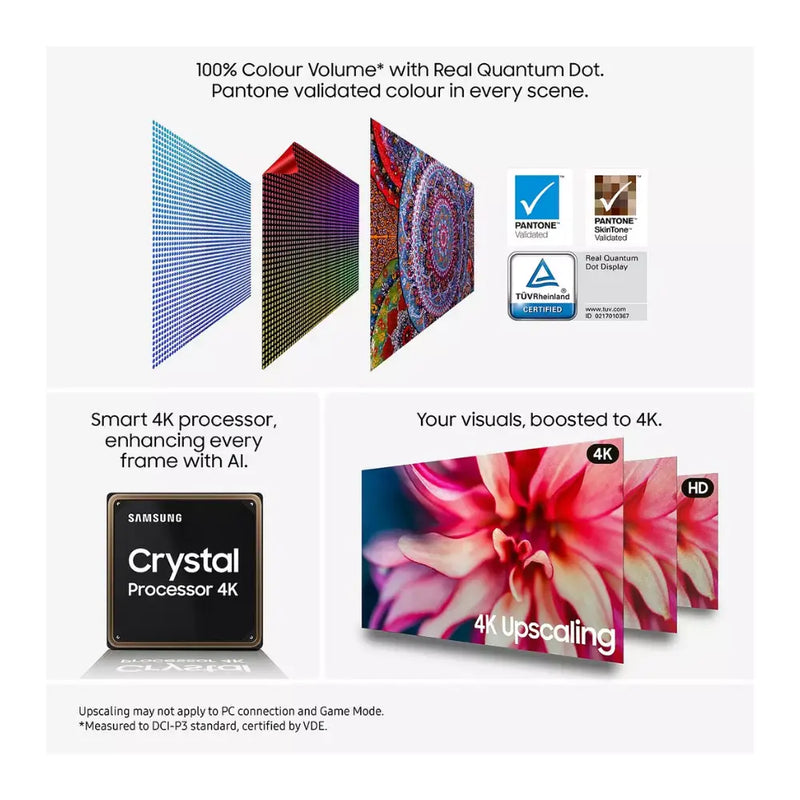 Samsung Q6FA 55-inch QLED UHD 4K Vision AI Smart TV - QE55Q6FA