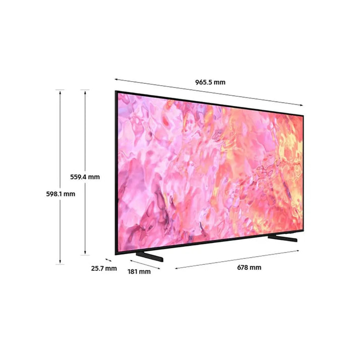 Samsung QE43Q60C, 43 inch, QLED, 4K HDR, Smart TV Digiland Outlet Store