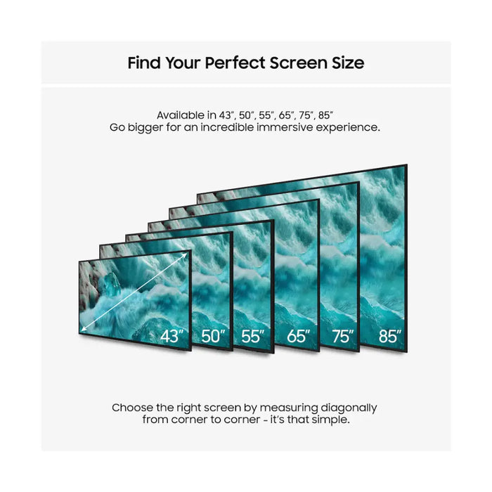 Samsung QE55Q7FA, 55 Inch QLED Q7F AI Smart TV