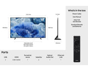 Samsung QE55Q8FAAUXXU 55" QLED Q8F 4K Vision AI Smart TV Samsung