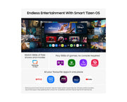 Samsung QE65S85FAEXXU, 65 Inch OLED 4K AI Smart TV Samsung