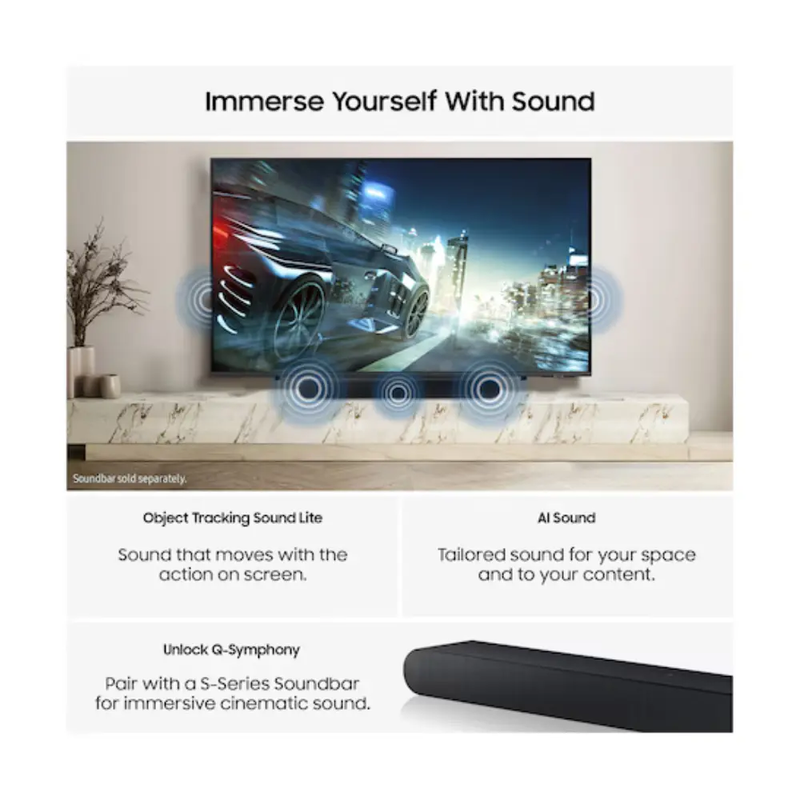 Samsung QE75Q8FAAUXXU 75" QLED Q8F 4K Vision AI Smart TV (2025)