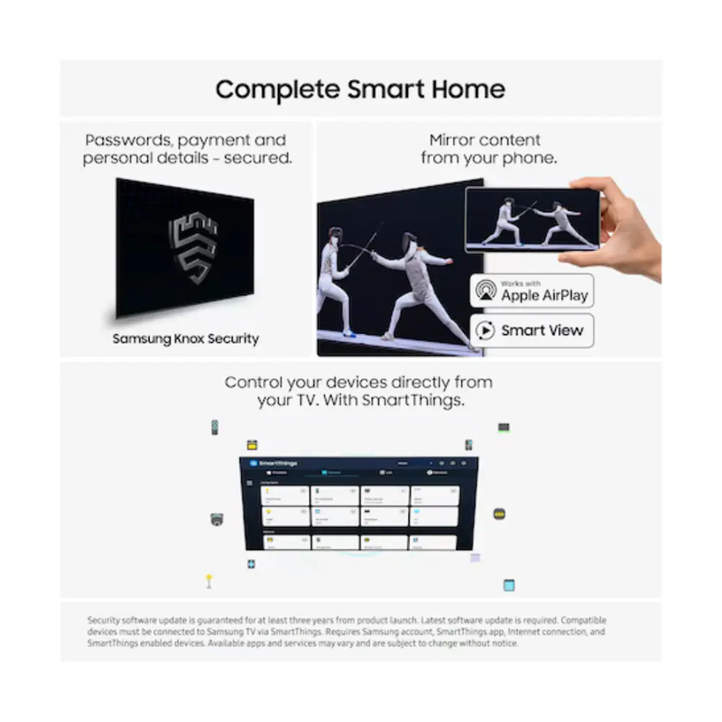 Samsung QE75Q8FAAUXXU 75" QLED Q8F 4K Vision AI Smart TV (2025)