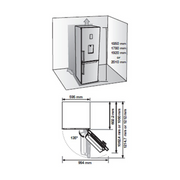Samsung RB33J3200WW Freezer cm. 60 h. 185 - lt.328 - white Digiland Outlet Store