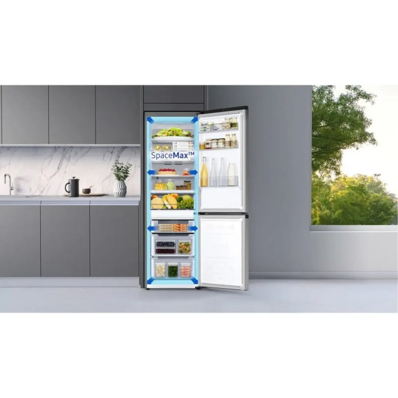 Samsung RB38C600DSA 185cm High 70/30 No Frost Fridge Freezer - Metal Graphite Digiland Outlet Store