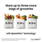 Samsung RB53DG703CB1EF Wifi Connected 203cm High 60/40 No Frost Fridge Freezer Digiland Outlet Store