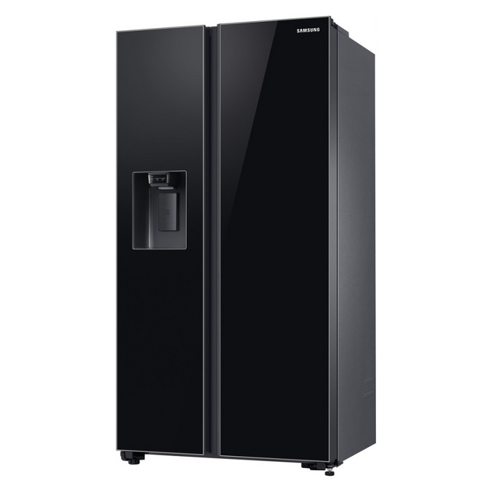Samsung RS65R54112C/EE Refrigerator with freezer cm. 92 h. 178 - 617 lt. - black glass Digiland Outlet Store