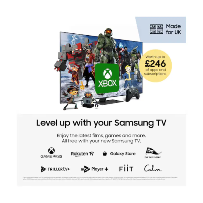 Samsung UE43U8000, 43 Inch Crystal UHD 4K Smart TV