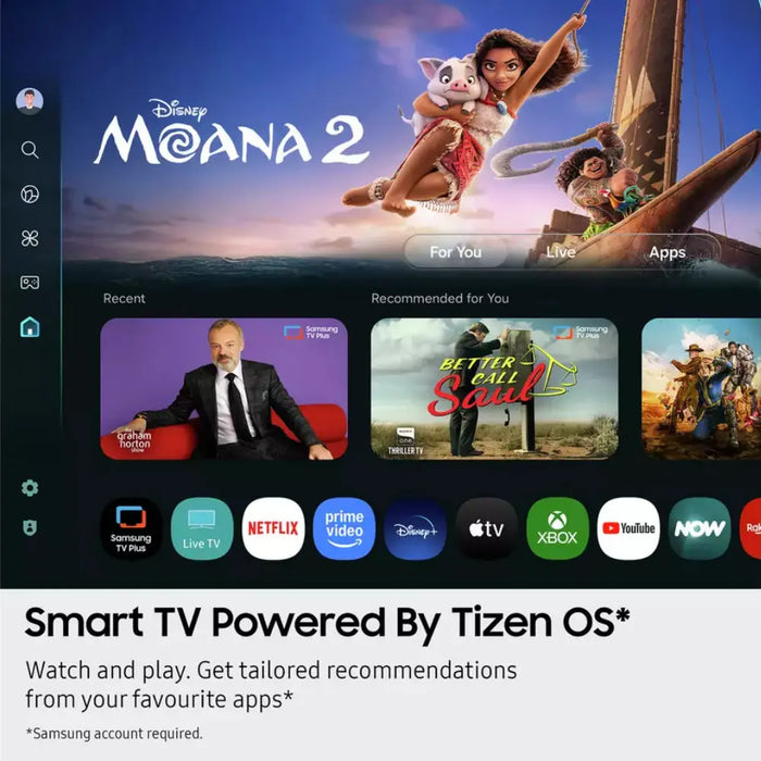 Samsung UE65U7000F, 65 Inch Crystal UHD 4K Smart TV