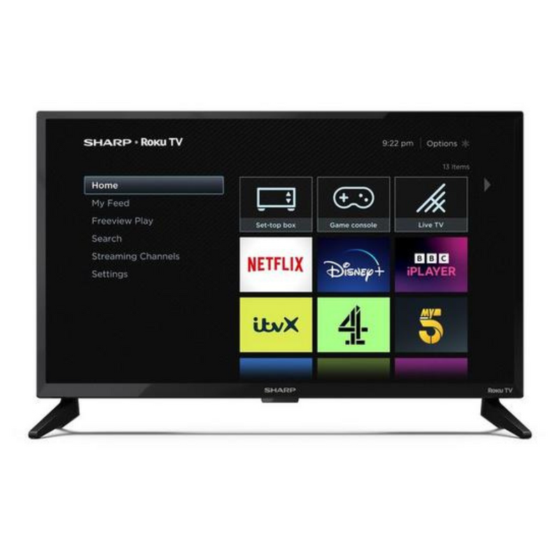 Sharp 24FD2K, 24 inch, HD Smart Roku TV Digiland Outlet Store