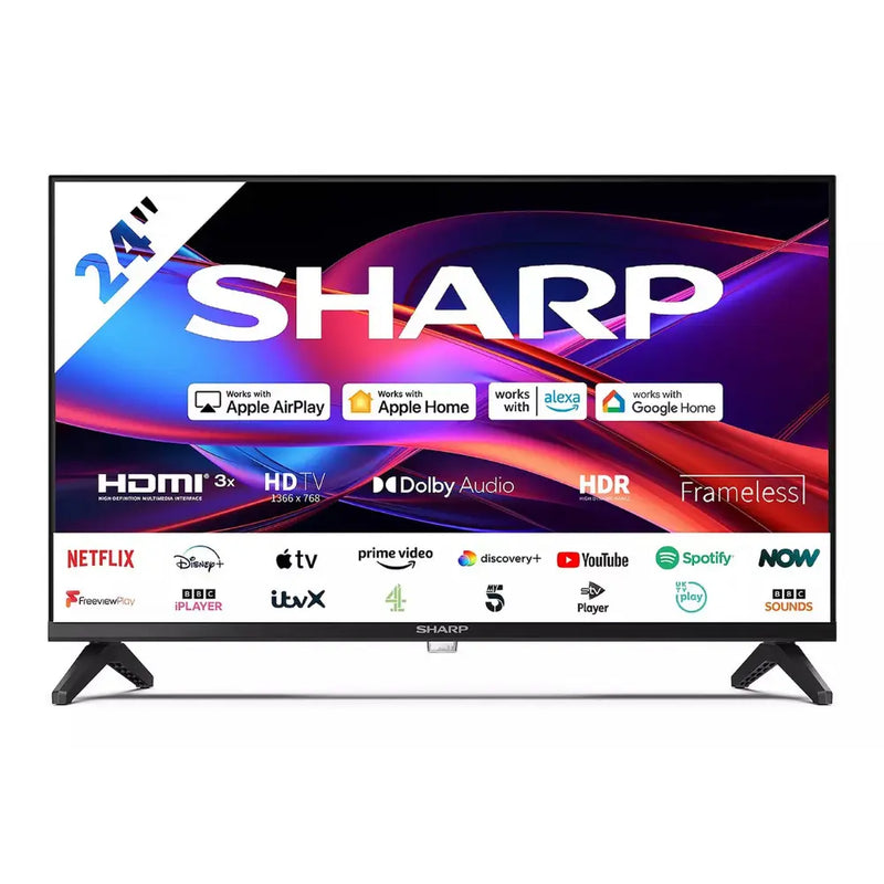 Sharp 24GD2K 24-inch HD-Ready Smart Roku TV Digiland Outlet Store