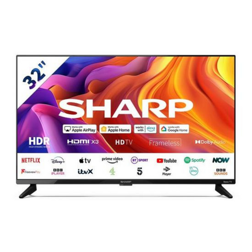 Sharp 32FD2K, 32-inch, HD-Ready, Roku Smart TV Digiland Outlet Store