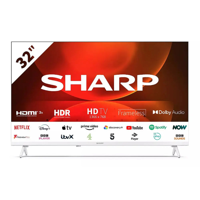 Sharp 32FH2KW 32-inch HD-Ready Android Smart TV Digiland Outlet Store