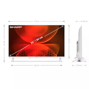Sharp 32FH2KW 32-inch HD-Ready Android Smart TV Digiland Outlet Store