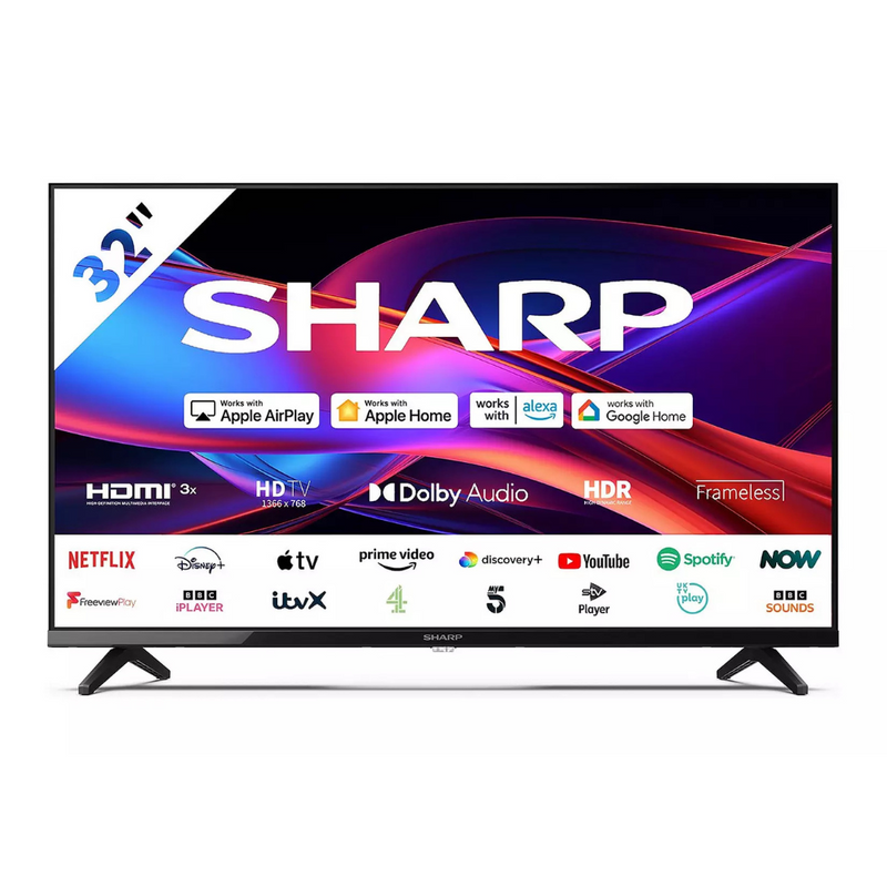 Sharp 32GD2K 32-inch HD-Ready Smart Roku TV Digiland Outlet Store