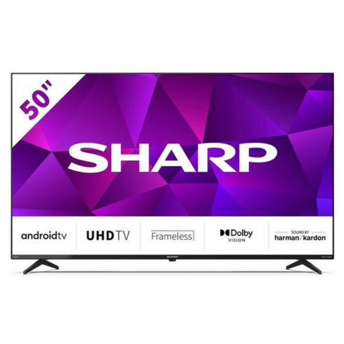 Sharp 50FN4KA, 50-inch, 4K Ultra HD, Frameless Android TV Digiland Outlet Store