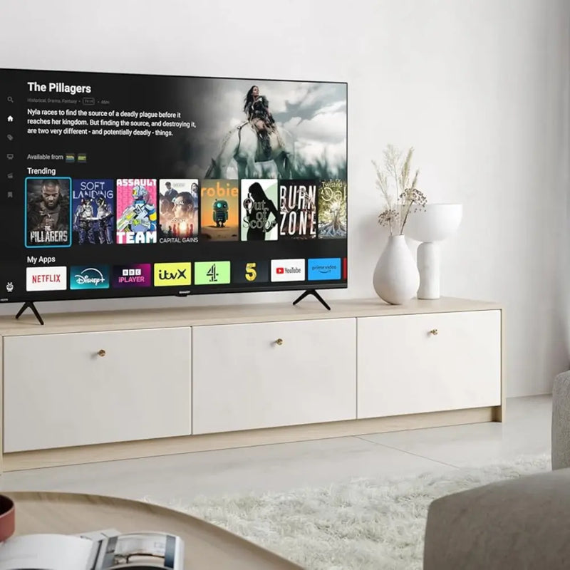 Sharp 55GK4245K 55-inch UHD 4K TiVo+ Smart TV with Freely Digiland Outlet Store