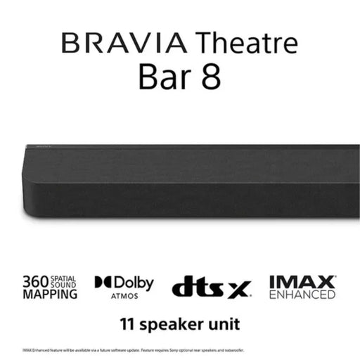 Sony BRAVIA Theatre Bar 8 (HT-A8000) 11.0 Sound Bar with Dolby Atmos Digiland Outlet Store