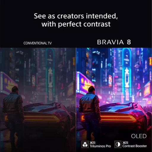 Sony K55XR80PU Bravia 8 55 inch OLED 4K HDR Smart TV Digiland Outlet Store