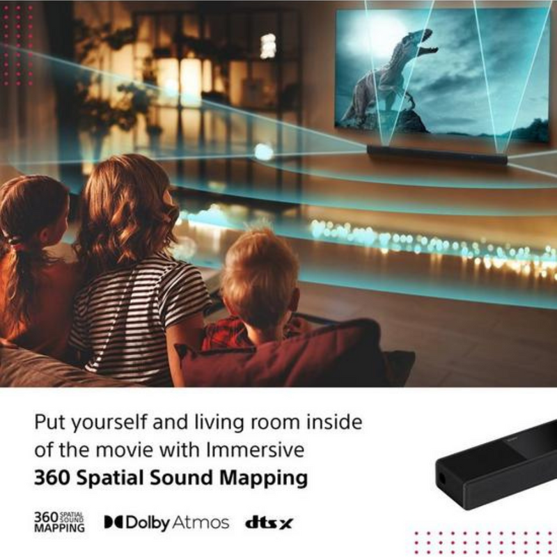 Sony HT-A7000 - 7.1.2 channel surround sound Dolby Atmos® Soundbar Digiland Outlet Store