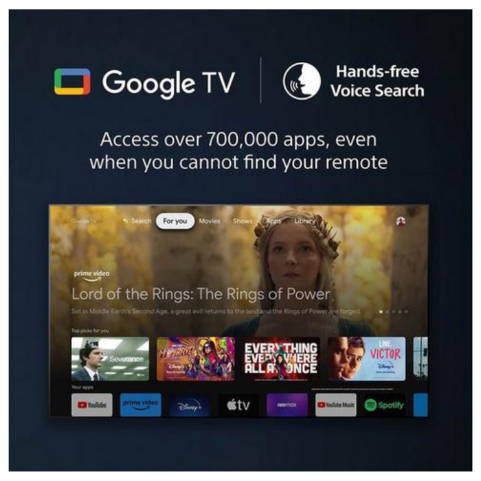 Sony KD65X85LU, 65 Inch, Full Array LED, 4K HDR, Google TV Digiland Outlet Store