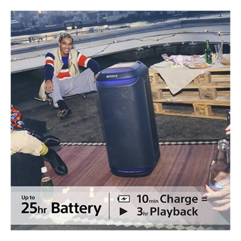 Sony SRSXV800B Wireless 2 ch Portable Speaker Digiland Outlet Store