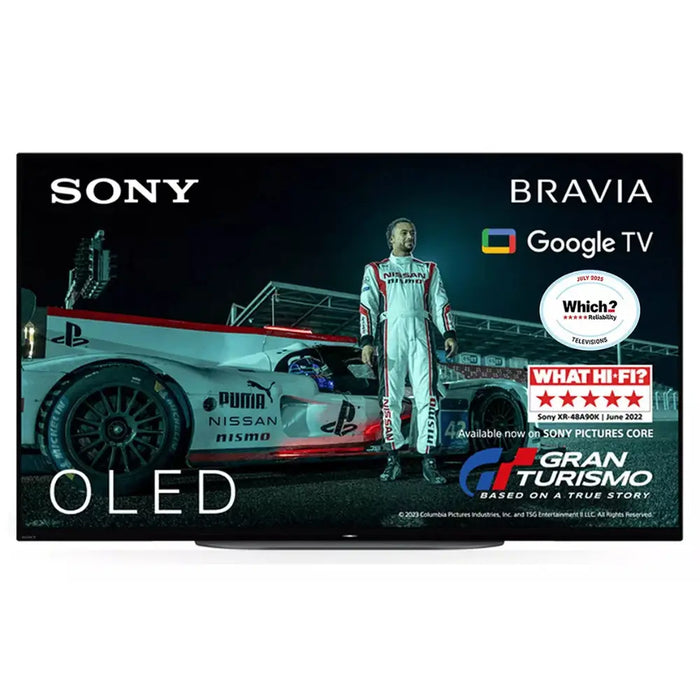 Sony XR-48A90K Bravia, 48 inch, OLED, 4K Ultra HD HDR, Google TV