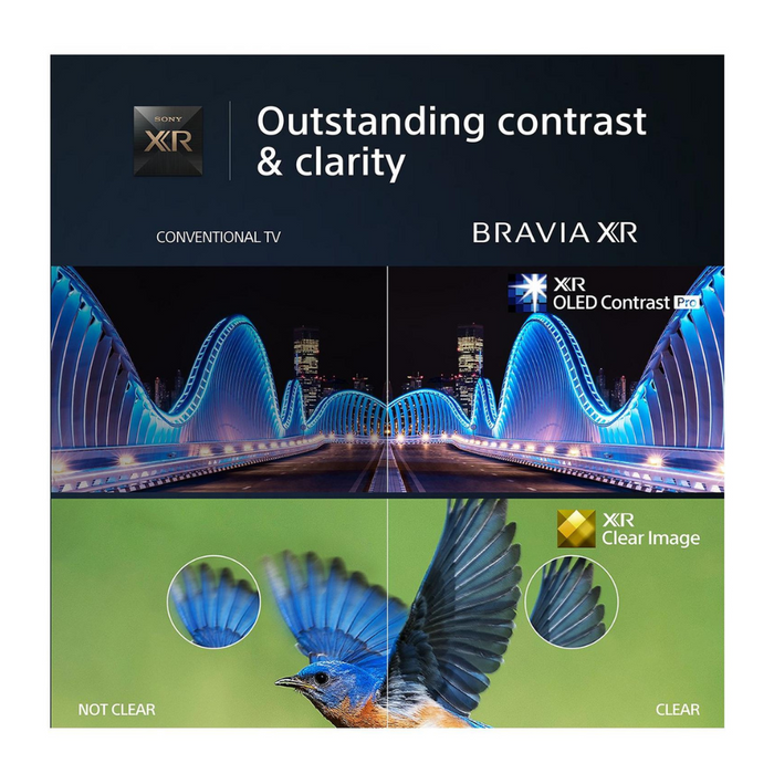 Sony XR55A80LU, 55-inch, 4K HDR, XR OLED, Google TV Digiland Outlet Store