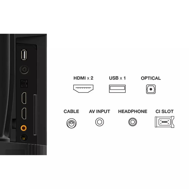 TCL 32RS550K 32-inch Smart Frameless Full HD LED Roku TV