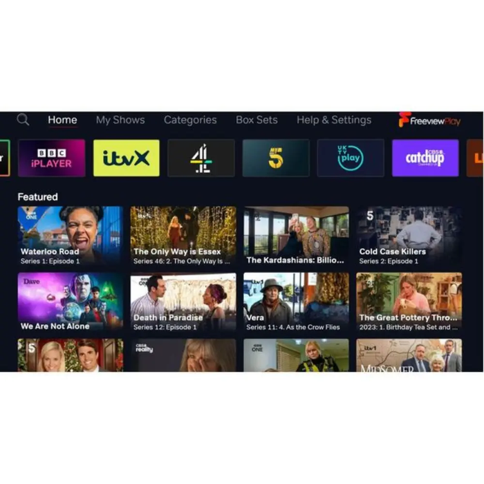 TCL 43RC650K Roku TV 43" Smart 4K Ultra HD HDR QLED TV