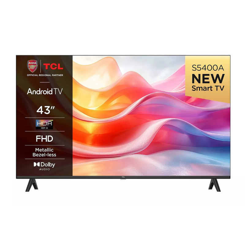 TCL 43S5400AK 43-inch FHD Smart Television with Android TV Digiland Outlet Store