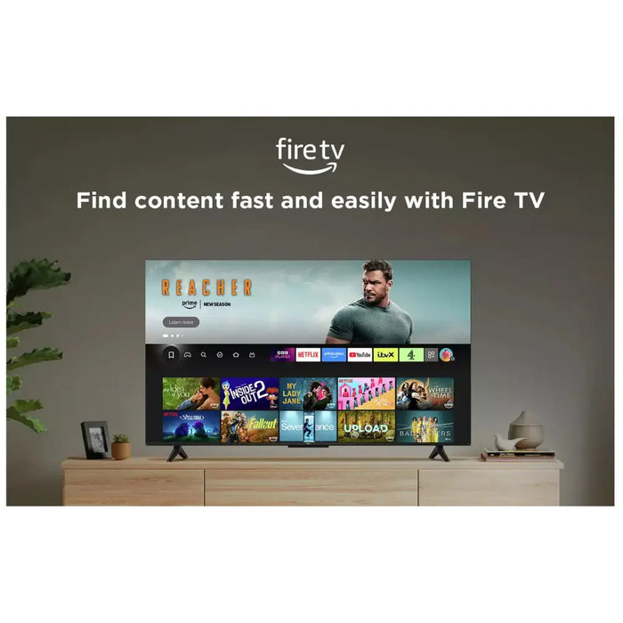 TCL 43T6C-UK 43-inch 4K QLED Fire TV with Freely