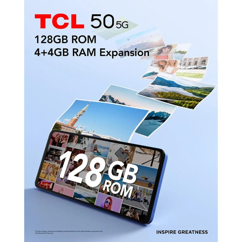 TCL 50 5G Grey 6.6" 5G Smartphone