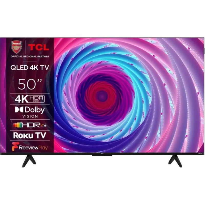 TCL 50RC650K Roku TV 50" Smart 4K Ultra HD HDR QLED TV