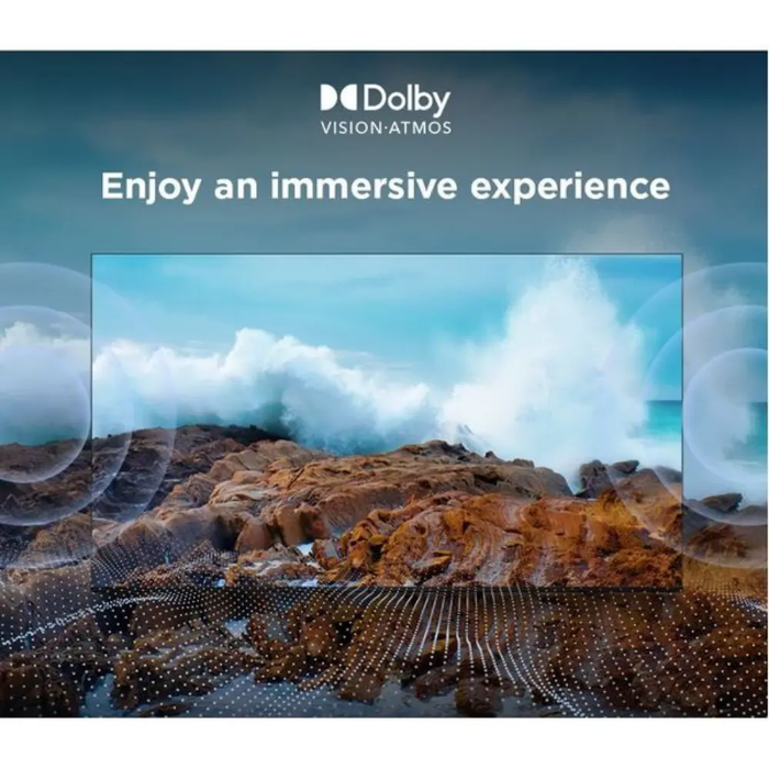 TCL 50RC650K Roku TV 50" Smart 4K Ultra HD HDR QLED TV