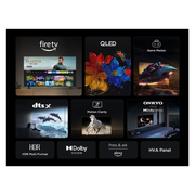 TCL 55 QLED 4K HDR Smart Fire TV with Freely - 55T6C-UK TCL