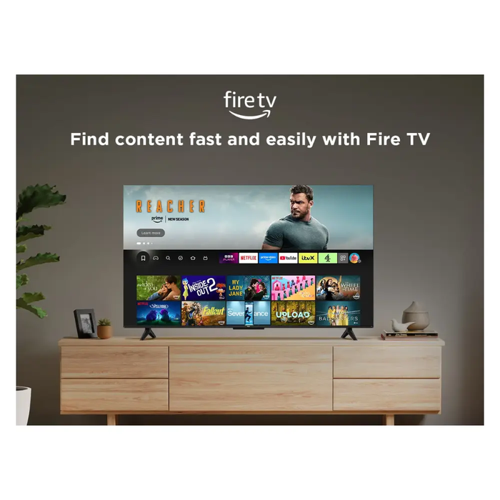 TCL 55 QLED 4K HDR Smart Fire TV with Freely - 55T6C-UK TCL