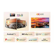 TCL 55V6BK, 55 inch, 4K UHD HDR, Frameless Android TV Digiland Outlet Store