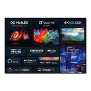 TCL 65C855K, 65 inch, 4K 144HZ QD-Mini LED Google TV Digiland Outlet Store