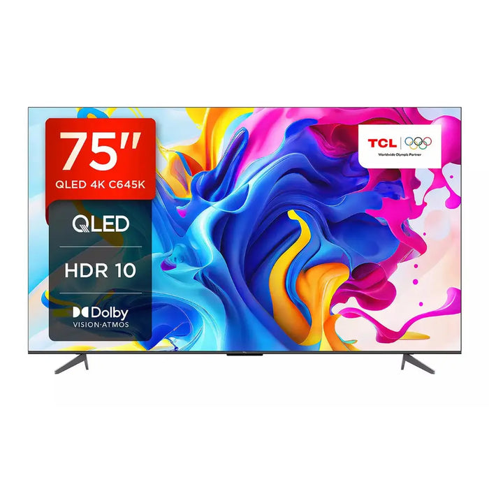 TCL 75C645K, 75 inch, 4K Ultra HD HDR, QLED Smart TV Digiland Outlet Store