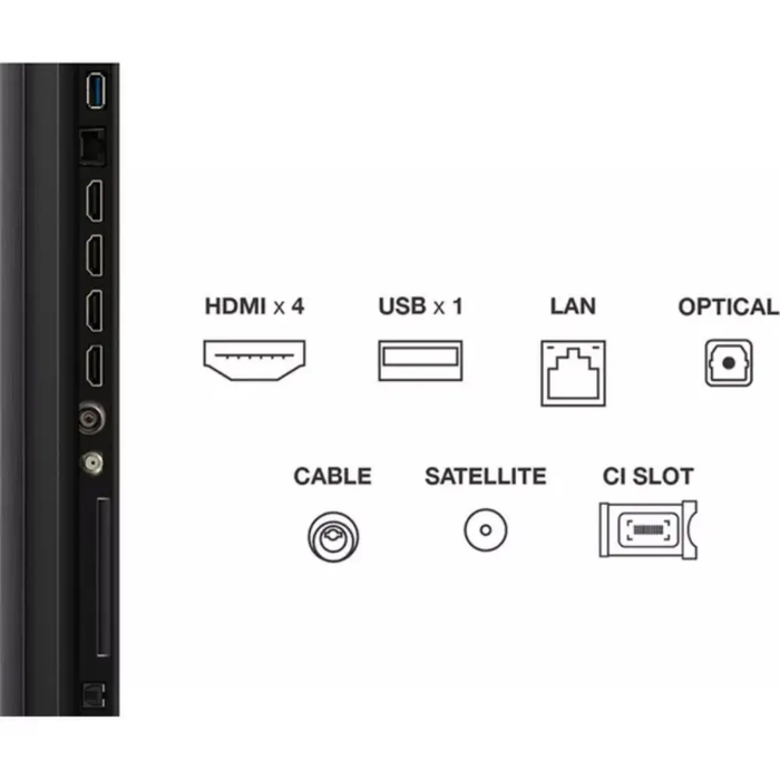 TCL C7K 55" QD-Mini LED 4K HDR Smart Google TV - 55C7K