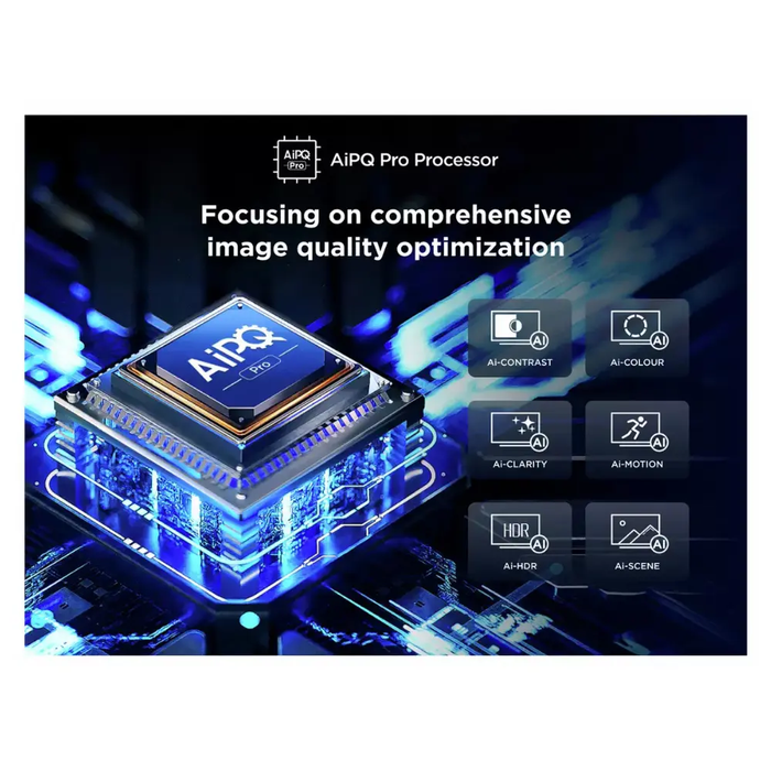 TCL C7K-UK 50 inch Premium QD-Mini LED 144Hz 4K HDR 3000 nits Onkyo 4.2.2 Smart Google TV