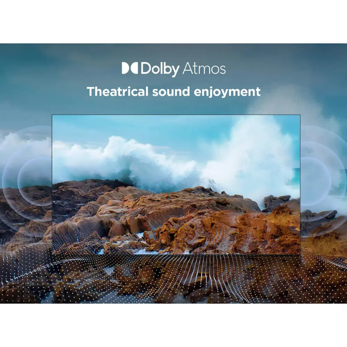 TCL P6K-UK 75 inch Direct LED 4K HDR 10+ Dolby Atmos Smart Google TV