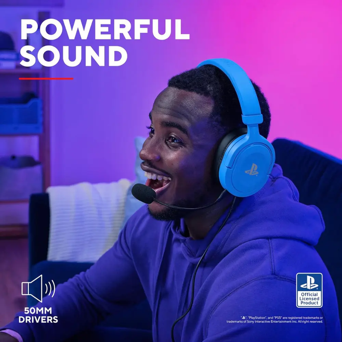 TRUSTGAMING GXT PLAYSTATION HEADSET STARLIGHT BLUE