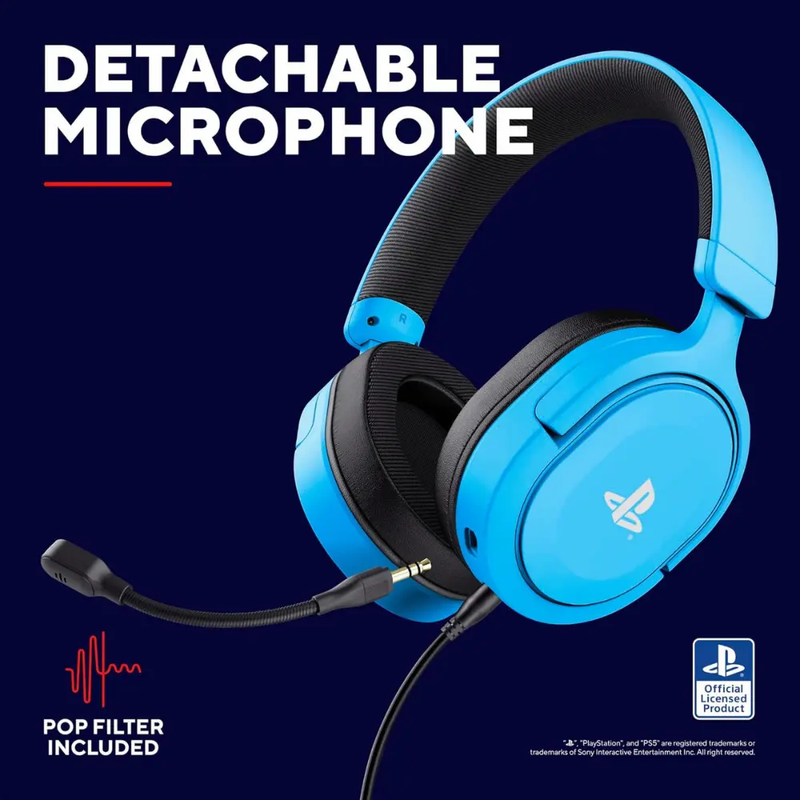 TRUSTGAMING GXT PLAYSTATION HEADSET STARLIGHT BLUE