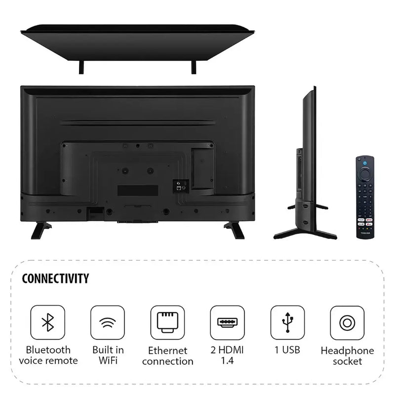 Toshiba 40LF2F53DB 40-inch Full HD Smart Fire TV Digiland Outlet Store