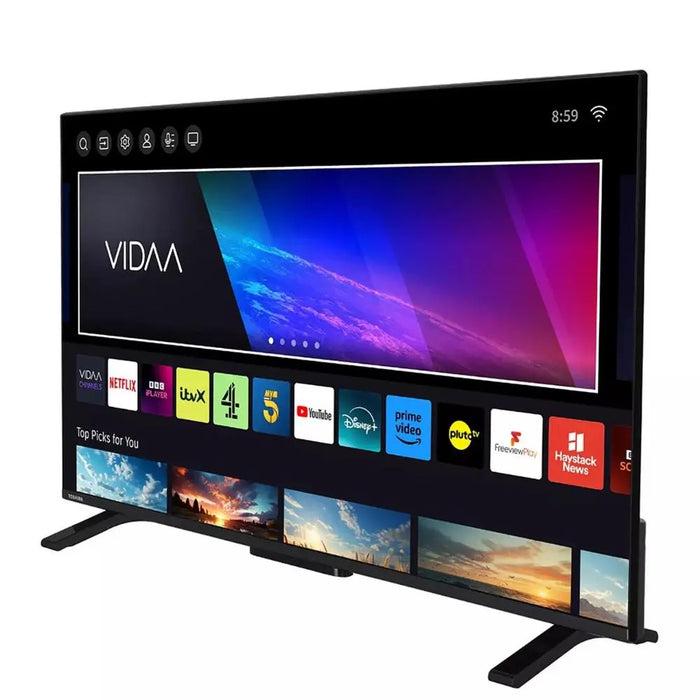 Toshiba 43UV2363DB, 43-inch, 4K Ultra HD, Vidaa Smart TV TOSHIBA