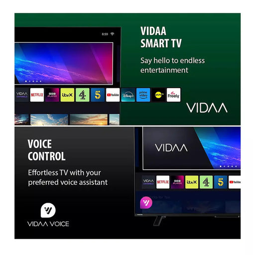 Toshiba 50UV2F53DBU 50-inch 4K Ultra HD Smart TV Digiland Outlet Store